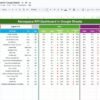 Aerospace KPI Dashboard in Google Sheets - Image 2