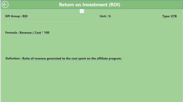 Affiliate Marketing KPI Dashboard in Power BI - Image 4
