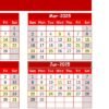 Annual Leave Calendar in Excel - Image 3