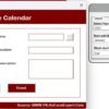 Annual Leave Calendar in Excel - Image 4