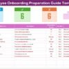 Employee Onboarding Preparation Guide Checklist in Excel - Image 2