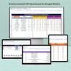 Environmental KPI Dashboard in Google Sheets