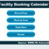 Facility Booking Calendar in Excel - Image 2