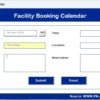 Facility Booking Calendar in Excel - Image 9