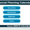 Financial Planning Calendar in Excel - Image 2