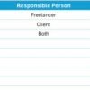 Freelance Client Checklist in Excel - Image 3