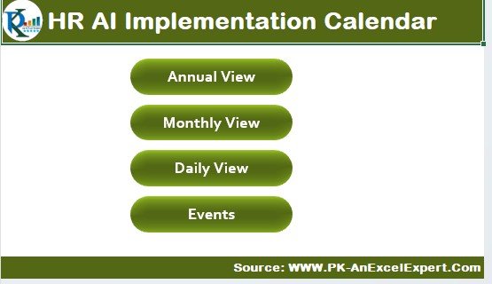 HR AI Implementation Calendar