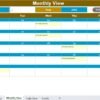 HR Customer Experience Calendar in Excel - Image 7
