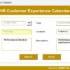 HR Customer Experience Calendar in Excel - Image 11
