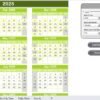 HR Remote Work Calendar in Excel - Image 3