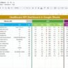 Healthcare KPI Dashboard in Google Sheets - Image 3