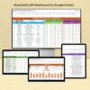 Hospitality KPI Dashboard in Google Sheets