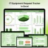IT Equipment Request Tracker in Excel