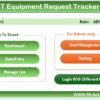 IT Equipment Request Tracker in Excel - Image 3