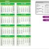 IT Supply Chain Resilience Calendar in Excel - Image 3
