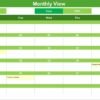 IT Supply Chain Resilience Calendar in Excel - Image 4