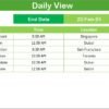 IT Supply Chain Resilience Calendar in Excel - Image 5