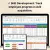 Learning & Development KPI Dashboard in Excel