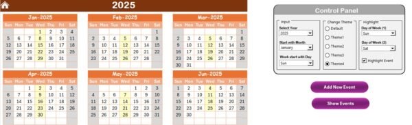 Marketing Campaign Calendar in Excel - Image 3