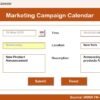 Marketing Campaign Calendar in Excel - Image 9