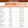Marketing Digital Transformation Calendar in Excel - Image 5