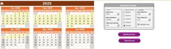 Membership Renewal Calendar in Excel - Image 3