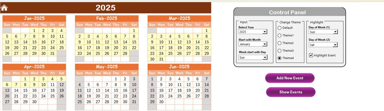 Membership renewal calendar
