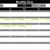 Procurement AI Implementation Calendar in Excel - Image 4