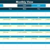 Procurement Customer Experience Calendar in Excel - Image 4