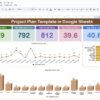 Project Plan Template in Google Sheets - Image 2