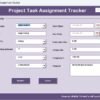 Project Task Assignment Tracker in Excel - Image 8