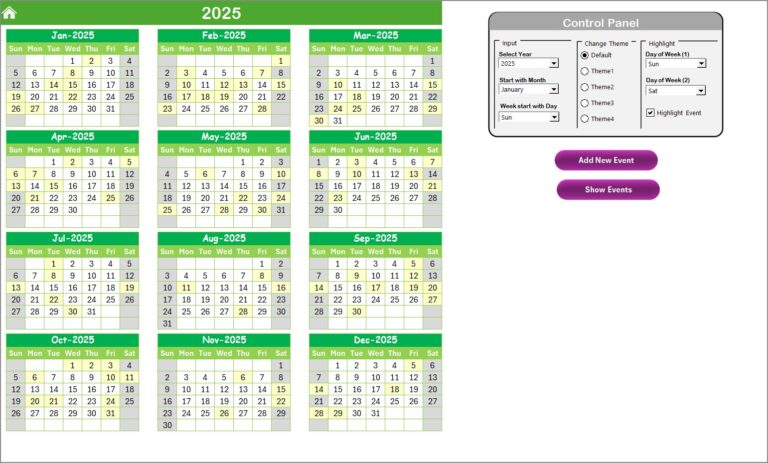 Quality Control AI Implementation Calendar in Excel - Next Gen Templates