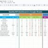 Quality KPI Dashboard in Google Sheets - Image 2
