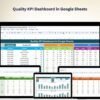 Quality KPI Dashboard in Google Sheets