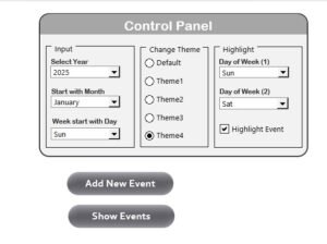 Calendar By Risk Task Risk Management Calendar in Excel - Next Gen Templates