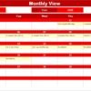 Sales AI Implementation Calendar in Excel - Image 4
