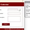 Sales Activity Calendar in Excel - Image 5