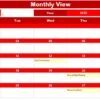 Sales Activity Calendar in Excel - Image 6