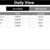 Sales Supply Chain Resilience Calendar in Excel - Image 5
