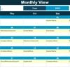 Supplier Performance Review Calendar in Excel - Image 6