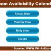 Team Availability Calendar in Excel - Image 2