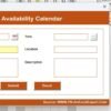 Team Availability Calendar in Excel - Image 5