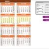 Team Bonding Activity Calendar in Excel - Image 3