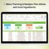 Thanksgiving Dinner Checklist in Excel