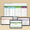 Travel & Tourism KPI Dashboard in Google Sheets