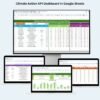 Climate Action KPI Dashboard in Google Sheets
