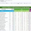 Employee Wellness KPI Dashboard in Google Sheets - Image 2