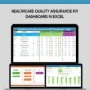 Healthcare Quality Assurance KPI Dashboard in Excel