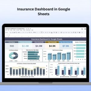 Insurance Dashboard in Google Sheets