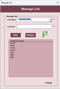 Job Description Update Tracker in Excel - Next Gen Templates